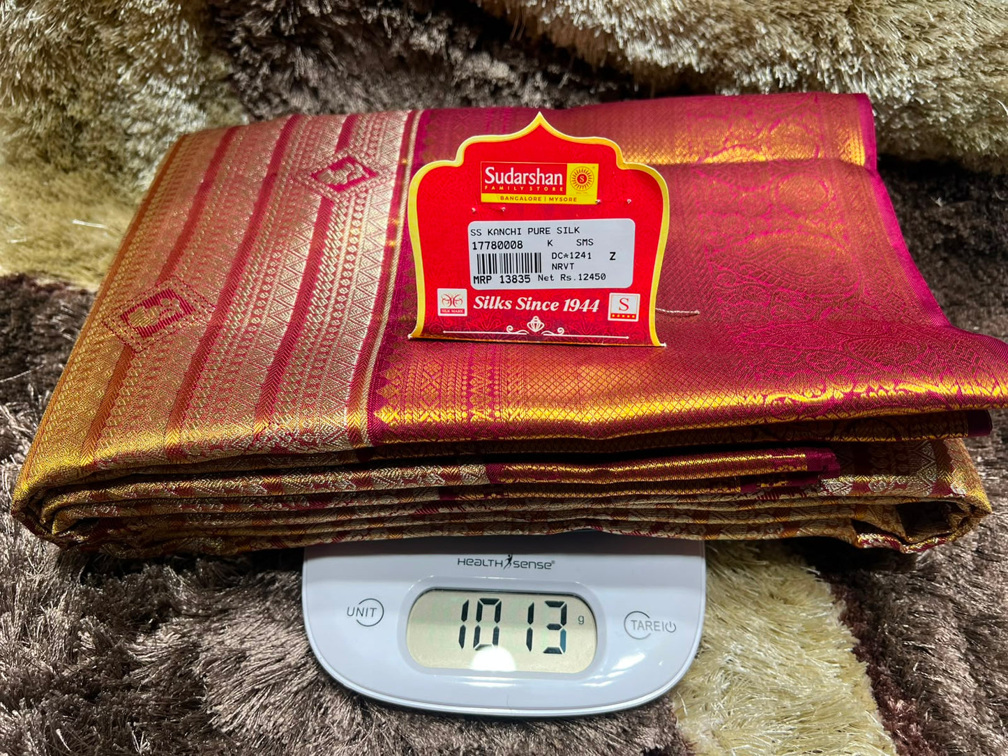 Pure Kanchipuram Silk Saree
