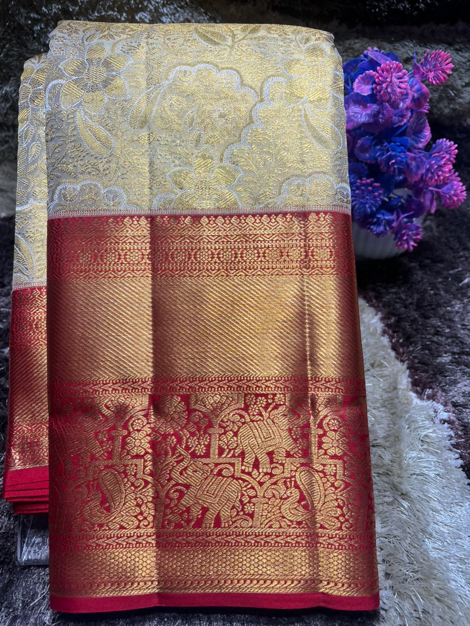 Pure Kanchipuram Silk Saree