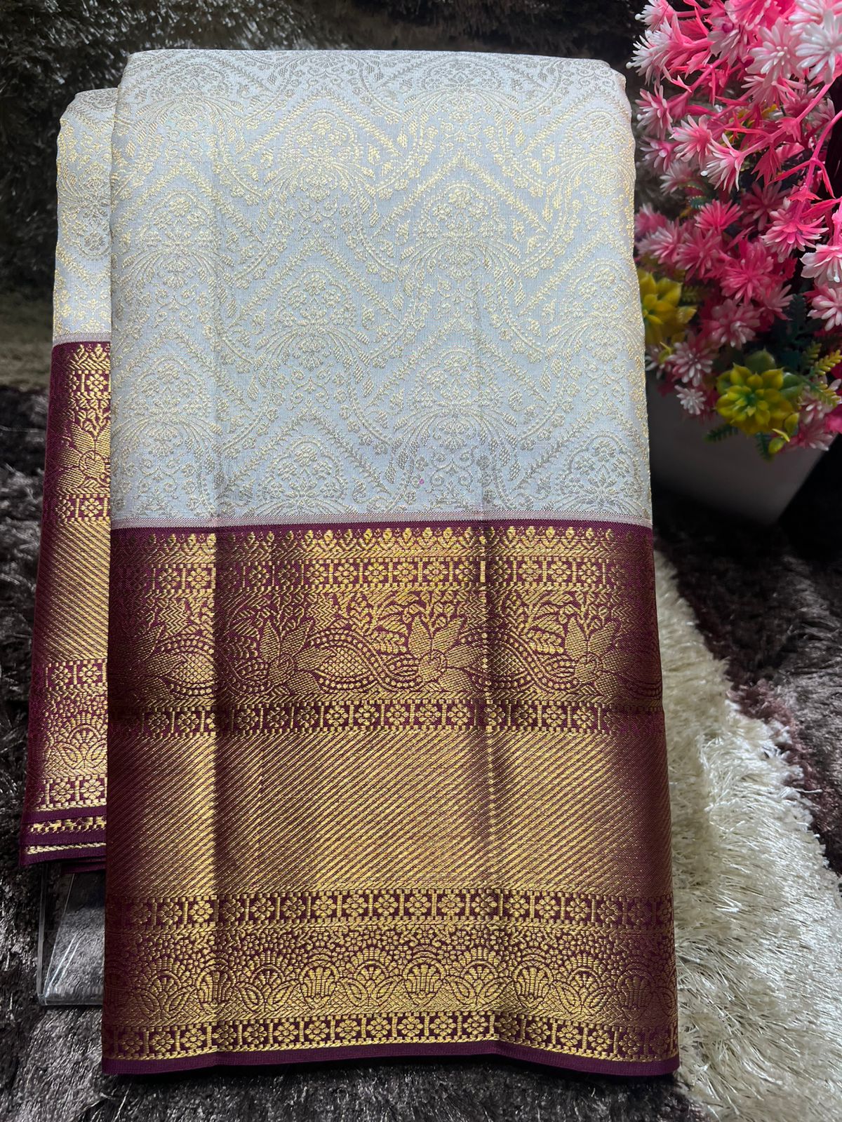 Pure Kanchipuram Silk Saree