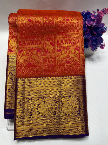 Pure Kanchipuram Silk Saree
