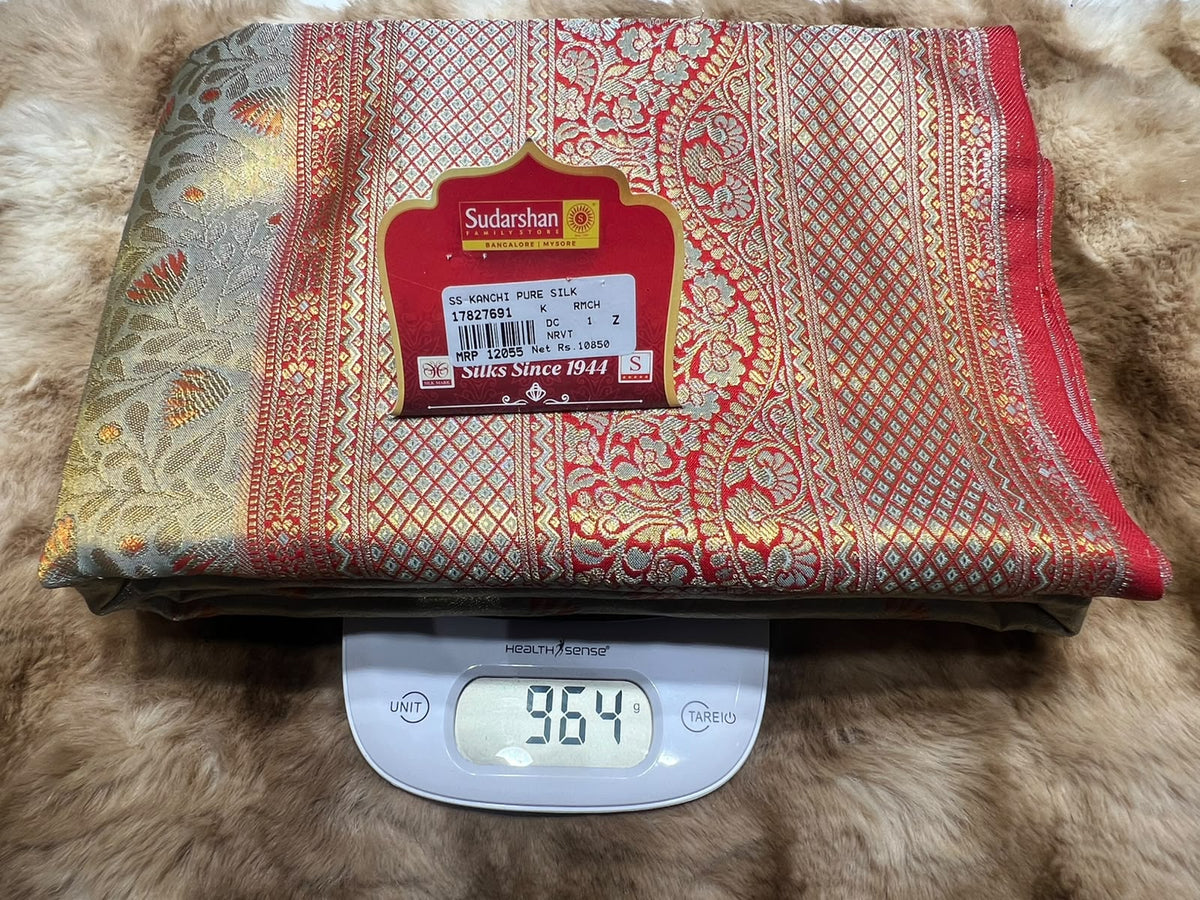 Pure Kanchipuram Silk Saree
