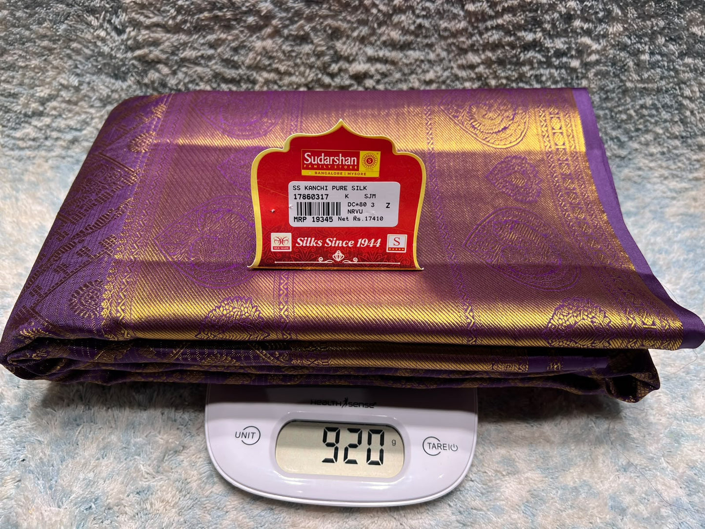 Pure Kanchipuram Silk Saree