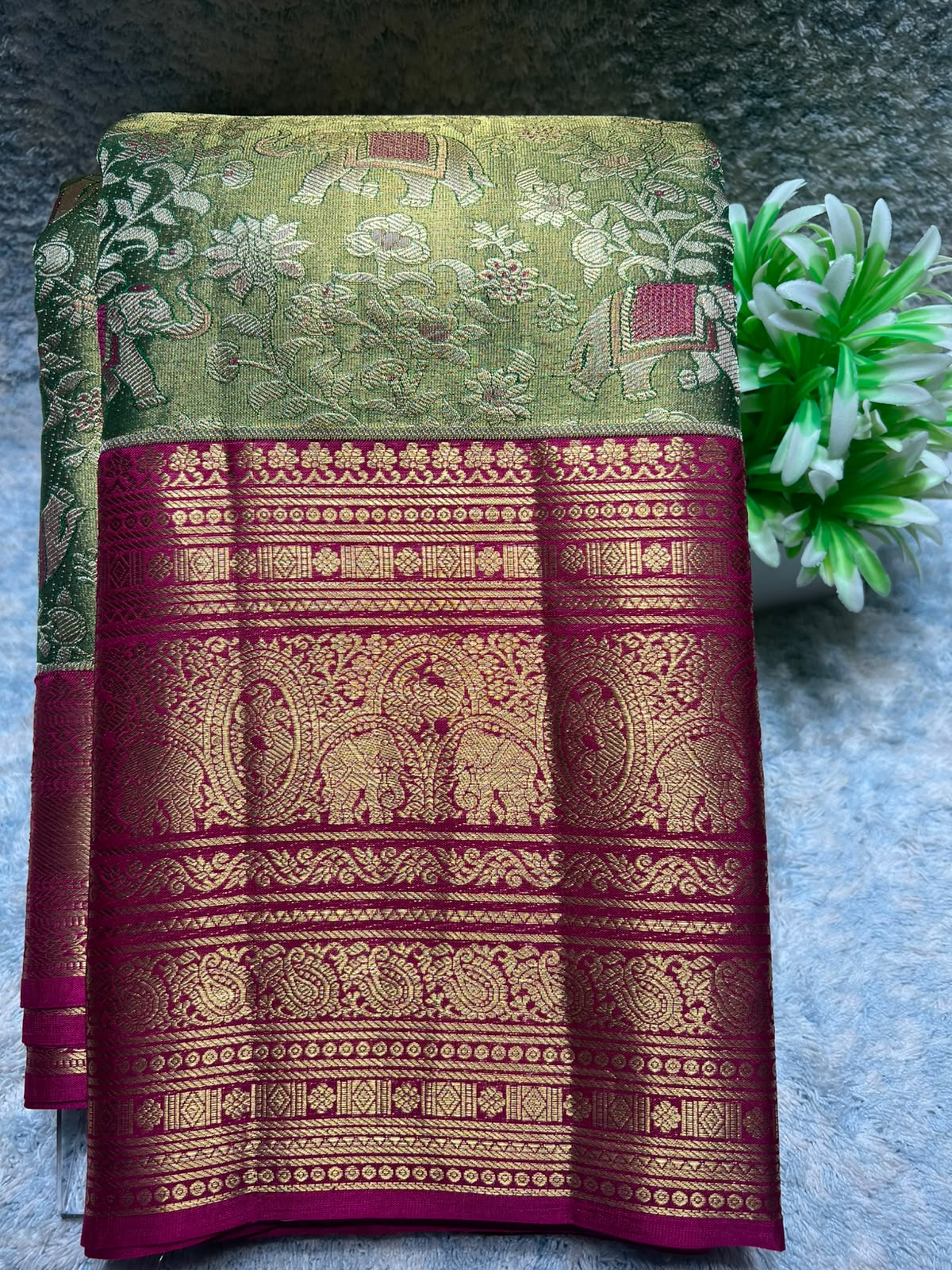 Pure Kanchipuram Silk Saree