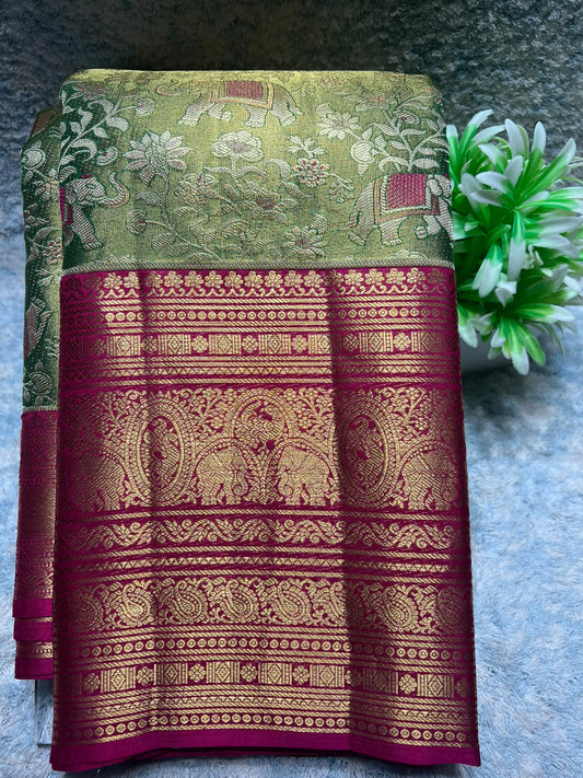 Pure Kanchipuram Silk Saree