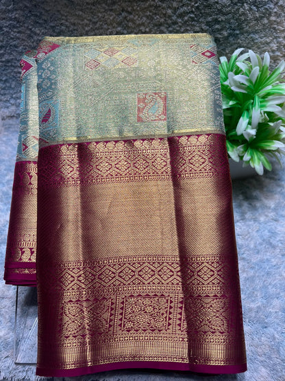 Pure Kanchipuram Silk Saree