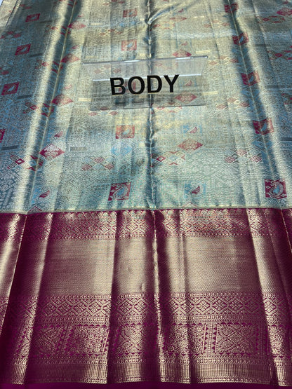 Pure Kanchipuram Silk Saree