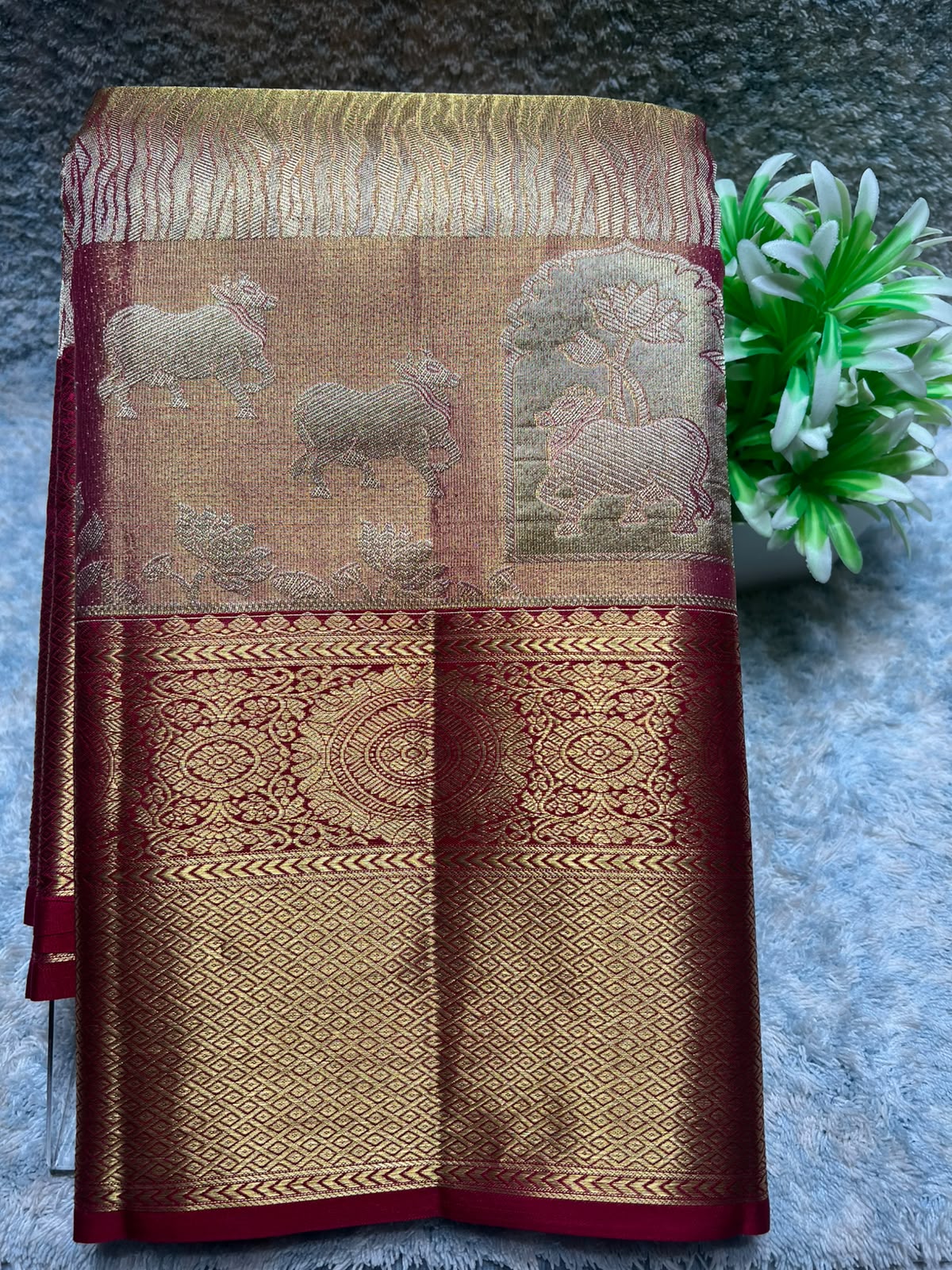 Pure Kanchipuram Silk Saree