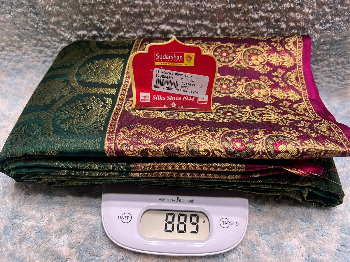 Pure Kanchipuram Silk Saree
