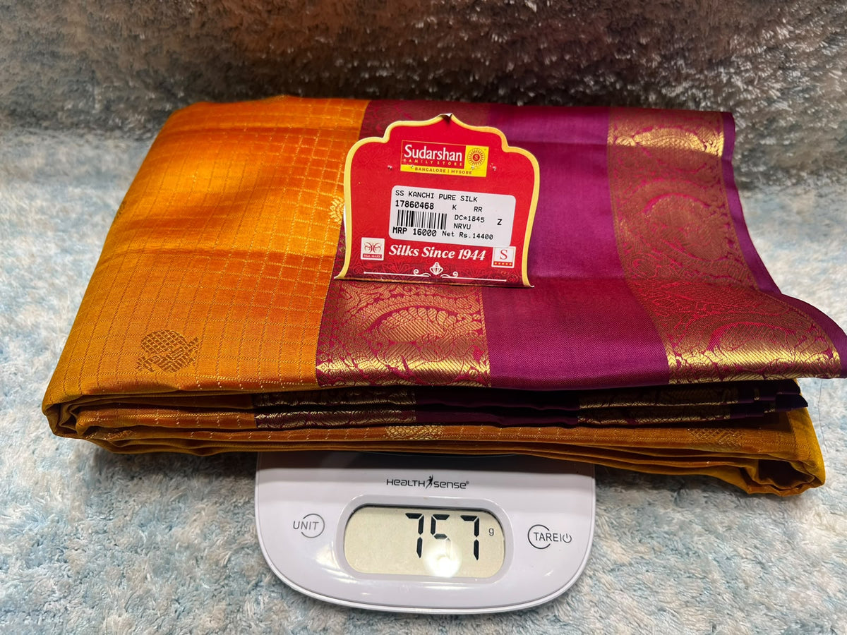 Pure Kanchipuram Silk Saree