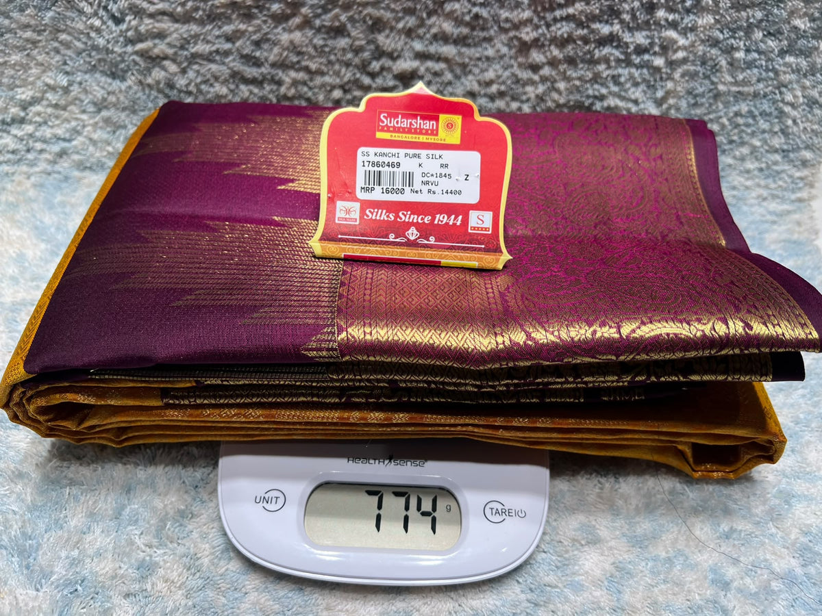 Pure Kanchipuram Silk Saree