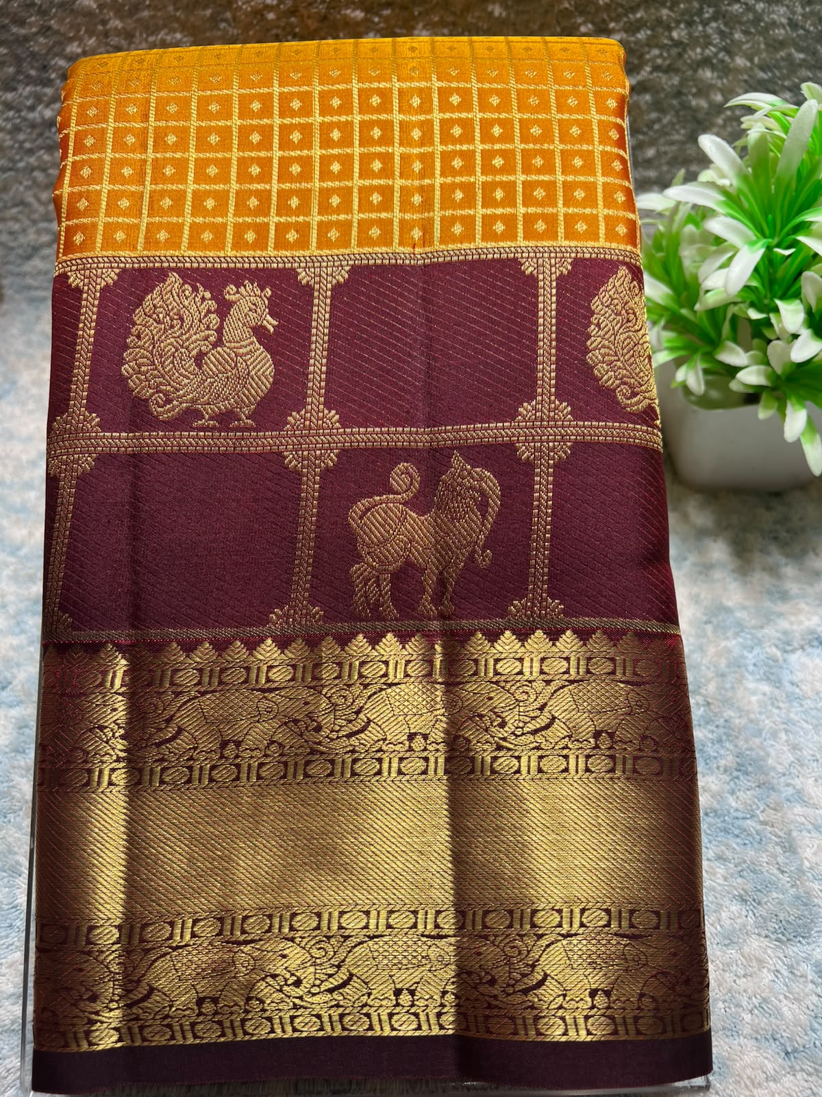 Pure Kanchipuram Silk Saree