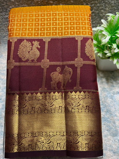 Pure Kanchipuram Silk Saree
