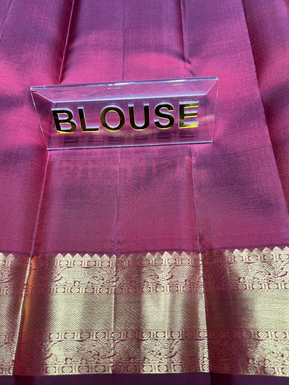 Pure Kanchipuram Silk Saree