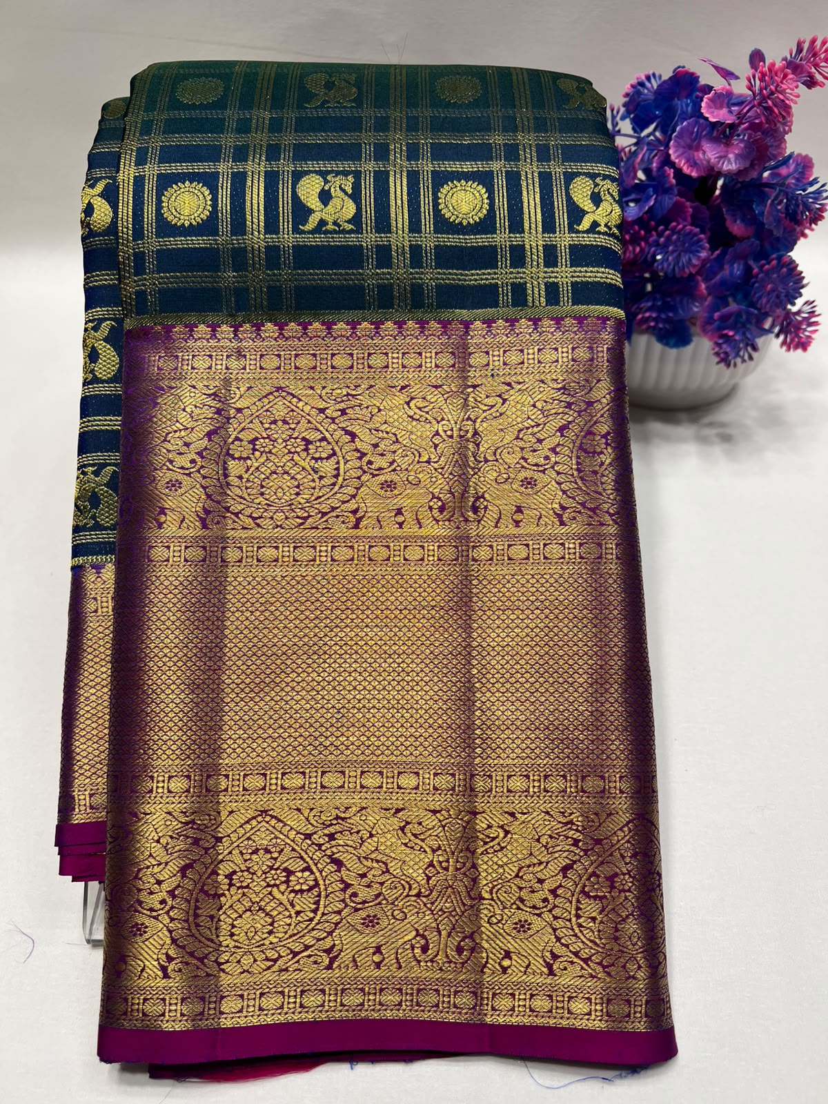 Pure Kanchipuram Silk Saree