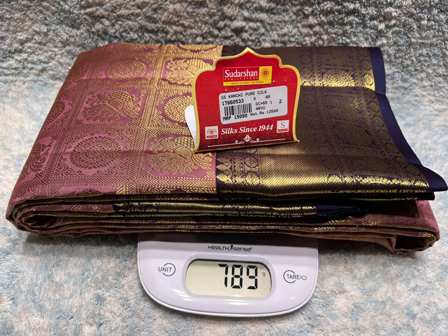 Pure Kanchipuram Silk Saree