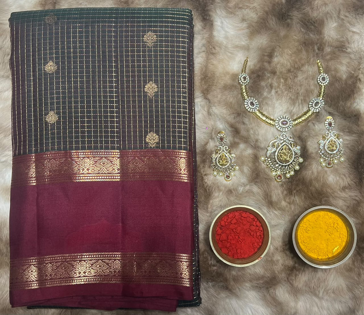 Pure Kanchipuram Silk Saree