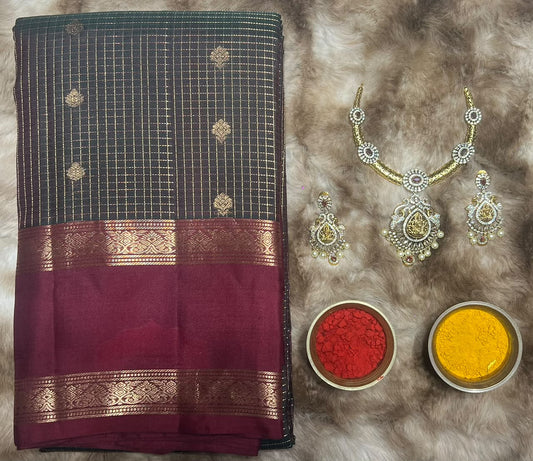 Pure Kanchipuram Silk Saree