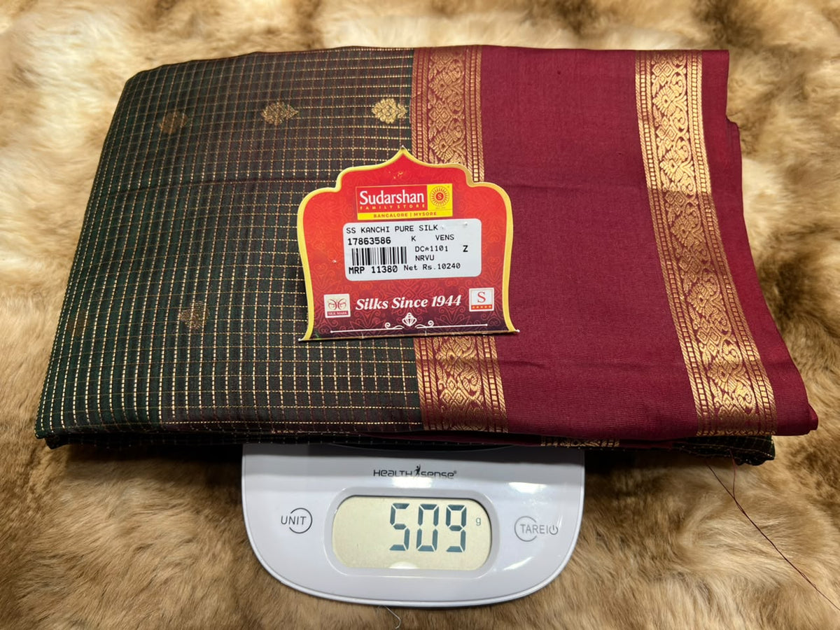 Pure Kanchipuram Silk Saree