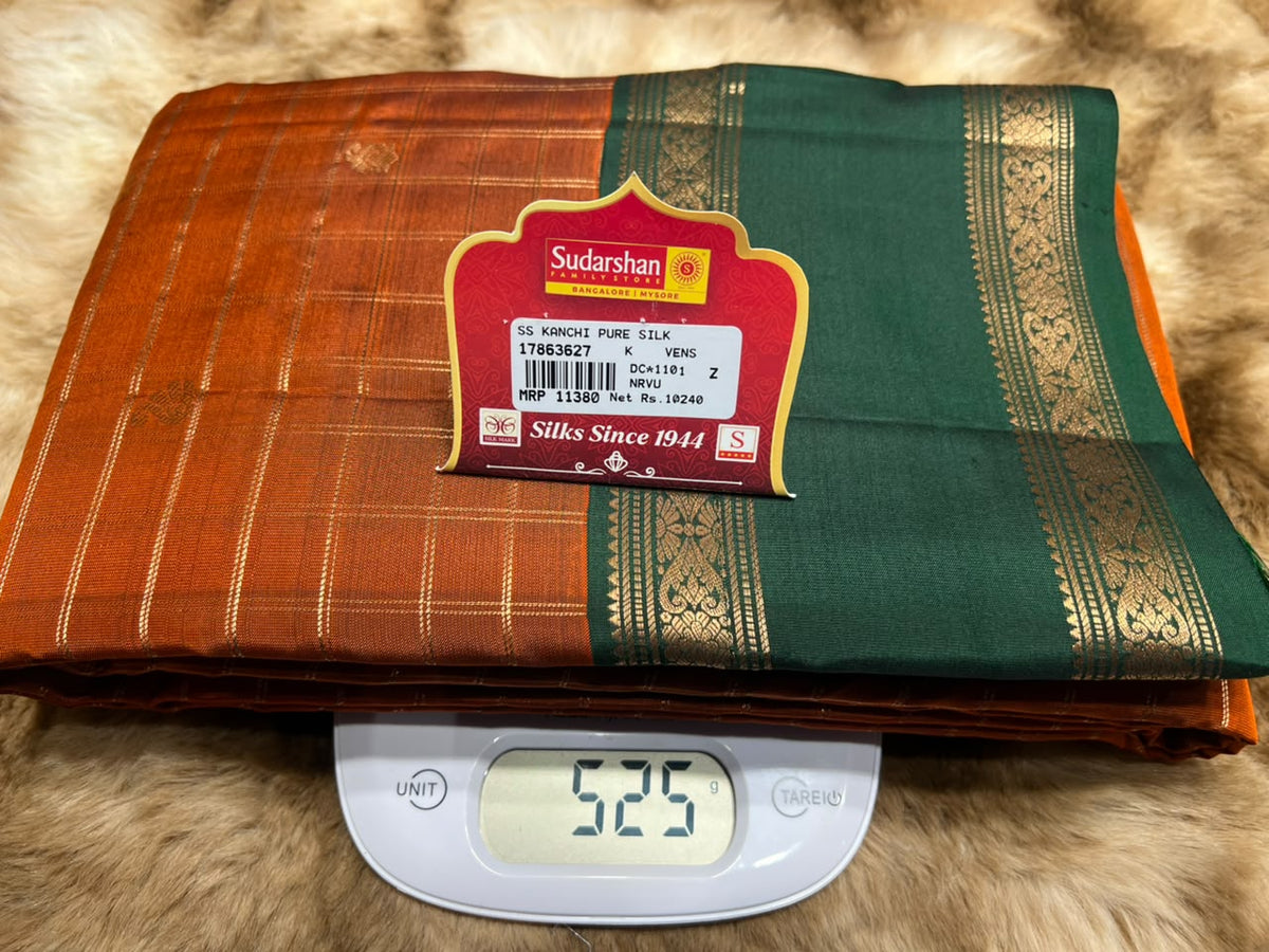 Pure Kanchipuram Silk Saree