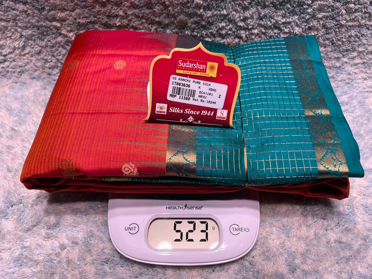 Pure Kanchipuram Silk Saree