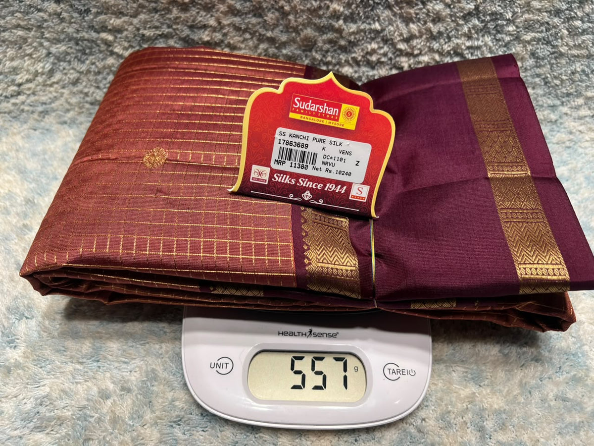 Pure Kanchipuram Silk Saree