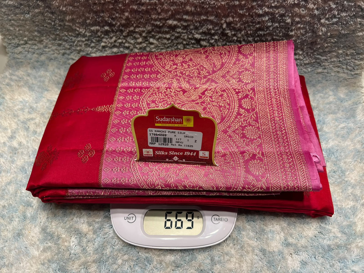 Pure Kanchipuram Silk Saree