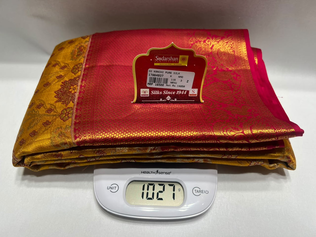 Pure Kanchipuram Silk Saree