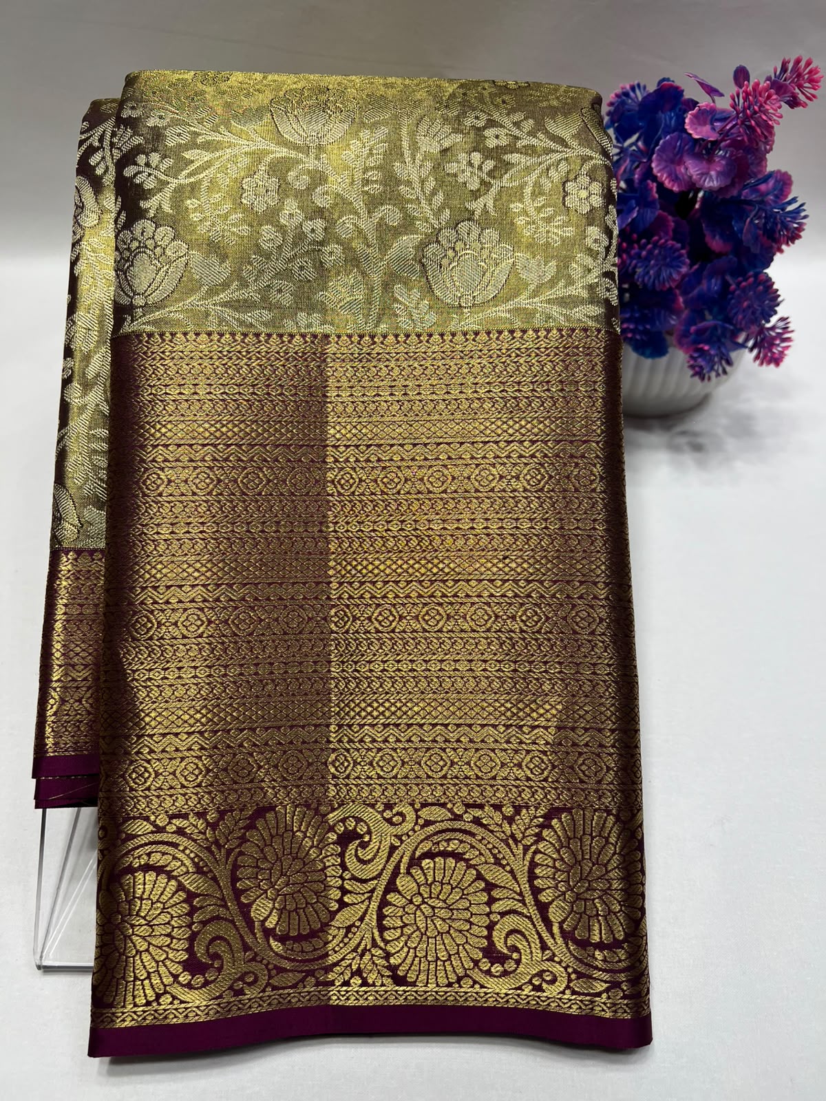 Pure Kanchipuram Silk Saree