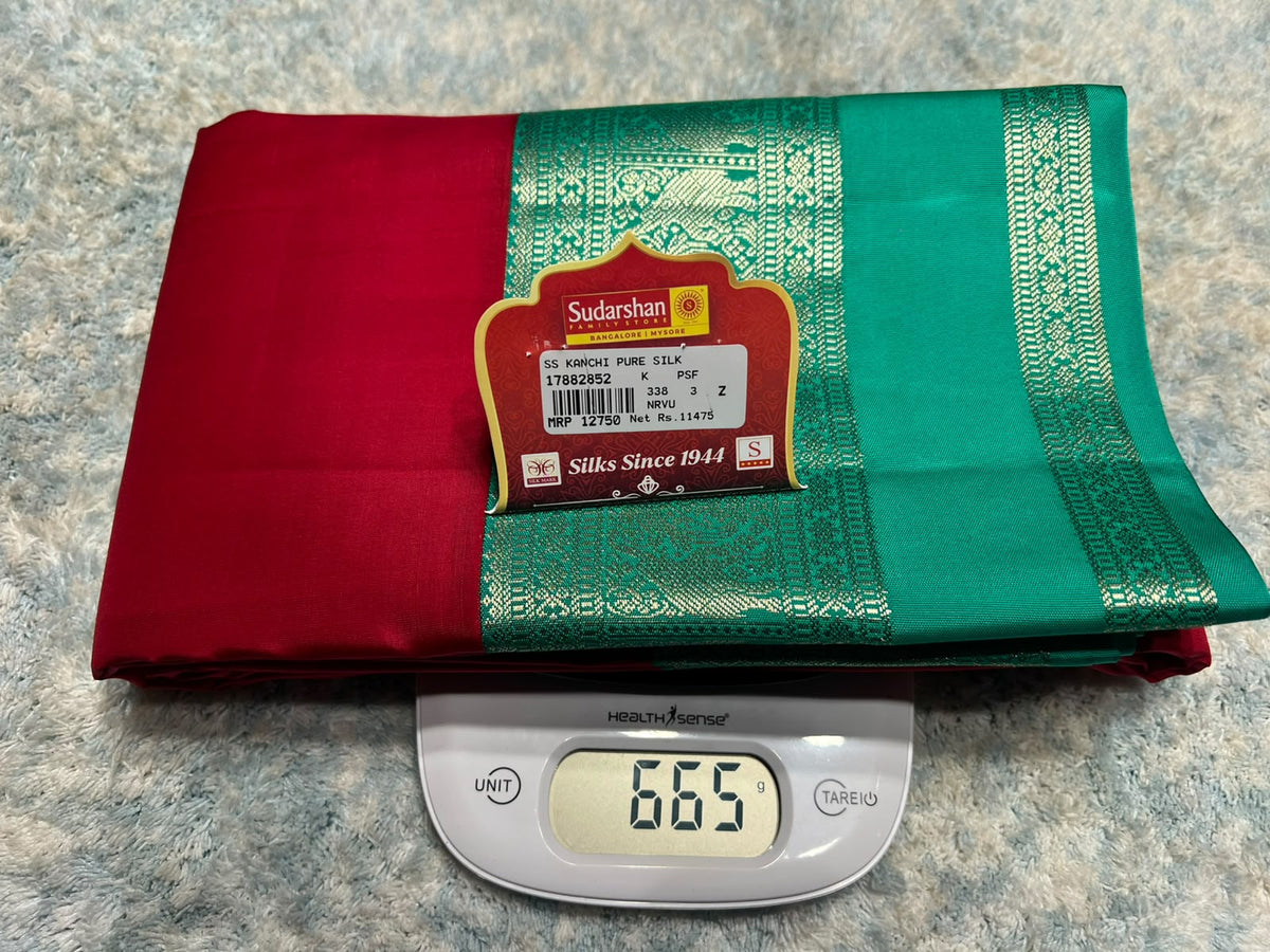 Pure Kanchipuram Silk Saree