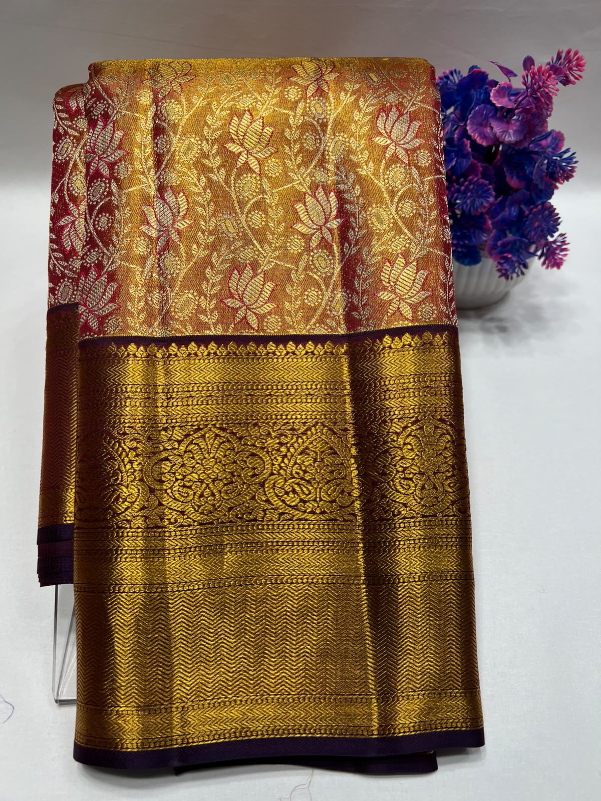 Pure Kanchipuram Silk Saree