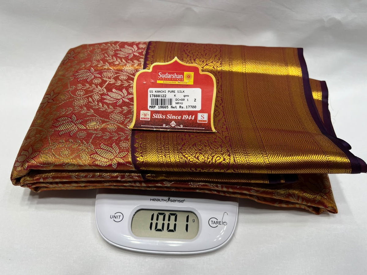 Pure Kanchipuram Silk Saree