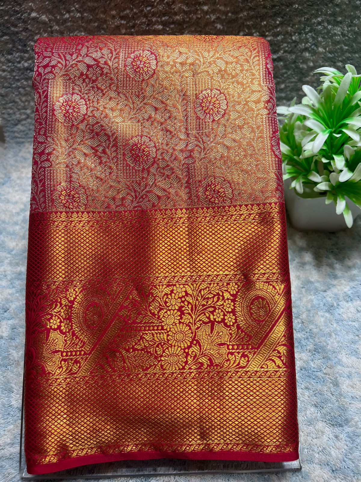 Pure Kanchipuram Silk Saree