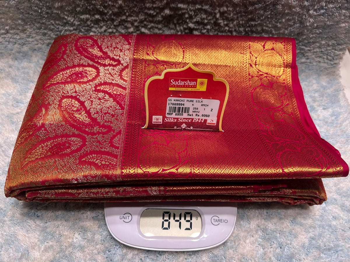Pure Kanchipuram Silk Saree