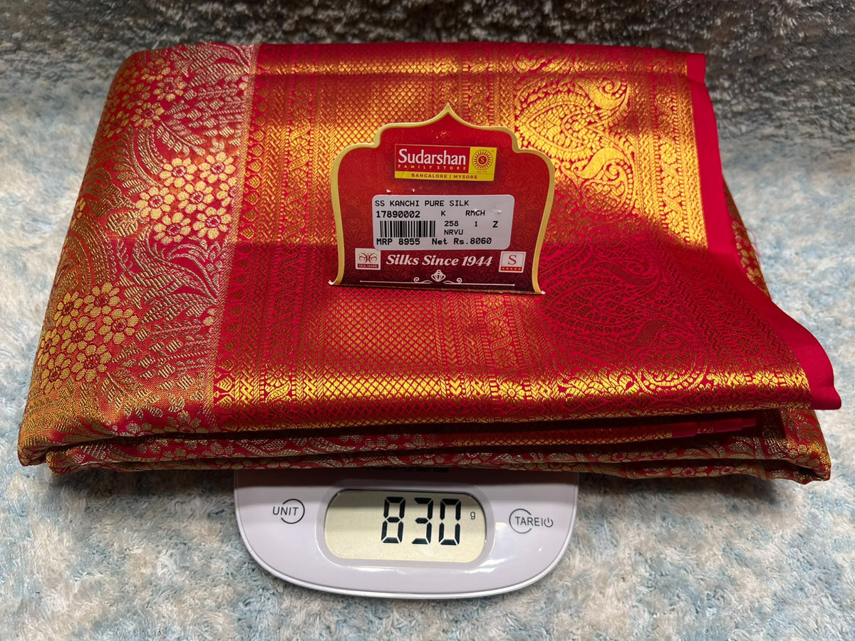 Pure Kanchipuram Silk Saree