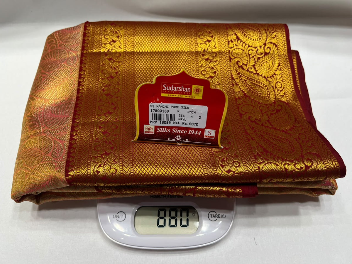 Pure Kanchipuram Silk Saree