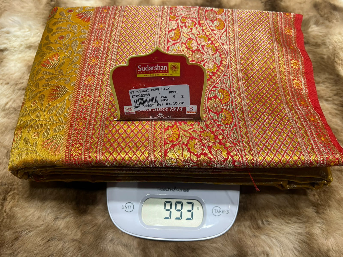 Pure Kanchipuram Silk Saree