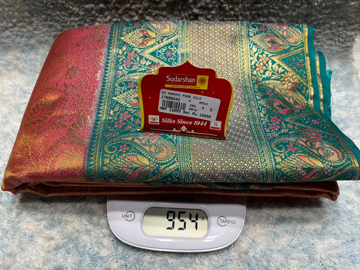 Pure Kanchipuram Silk Saree