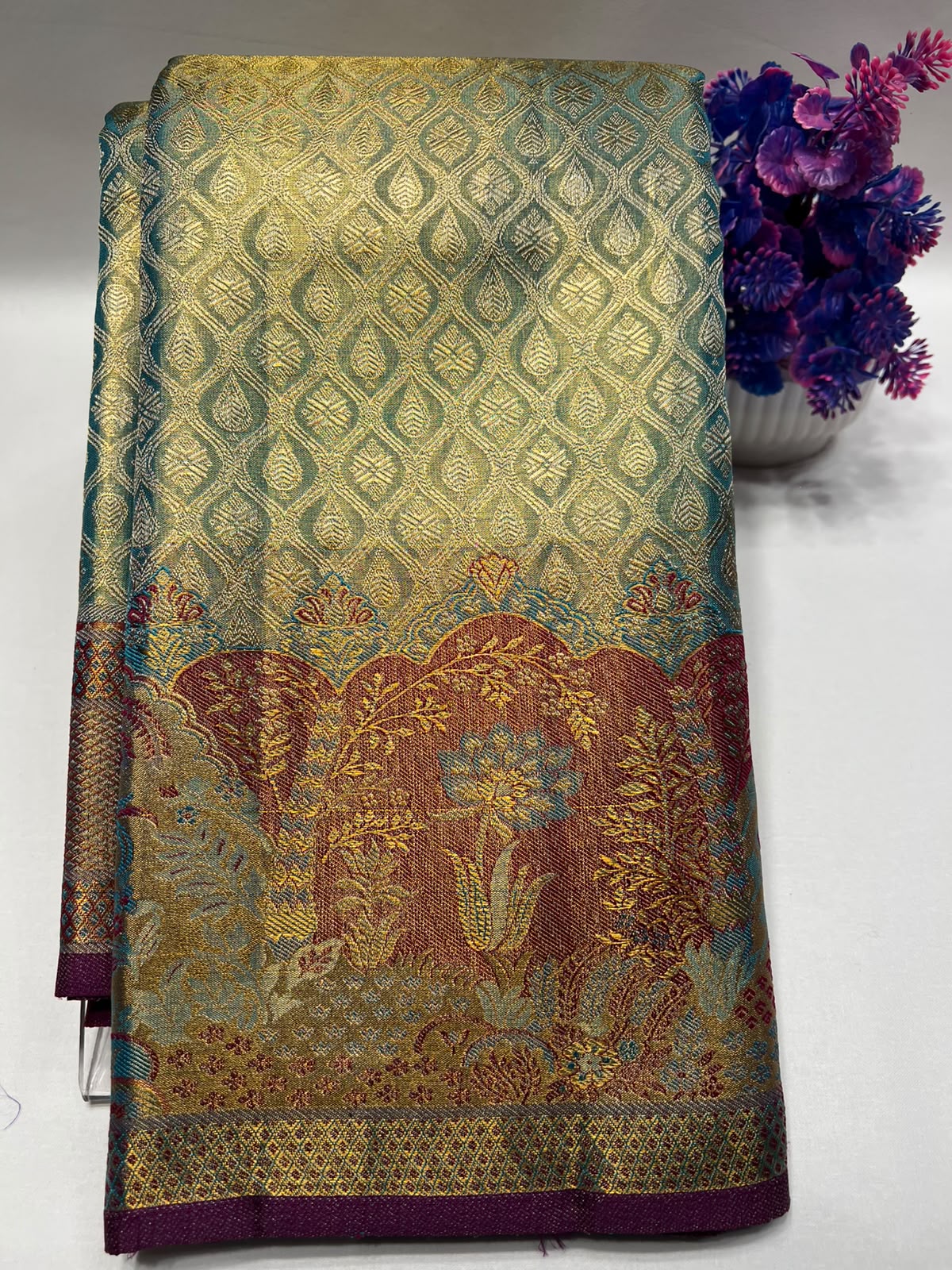 Pure Kanchipuram Silk Saree