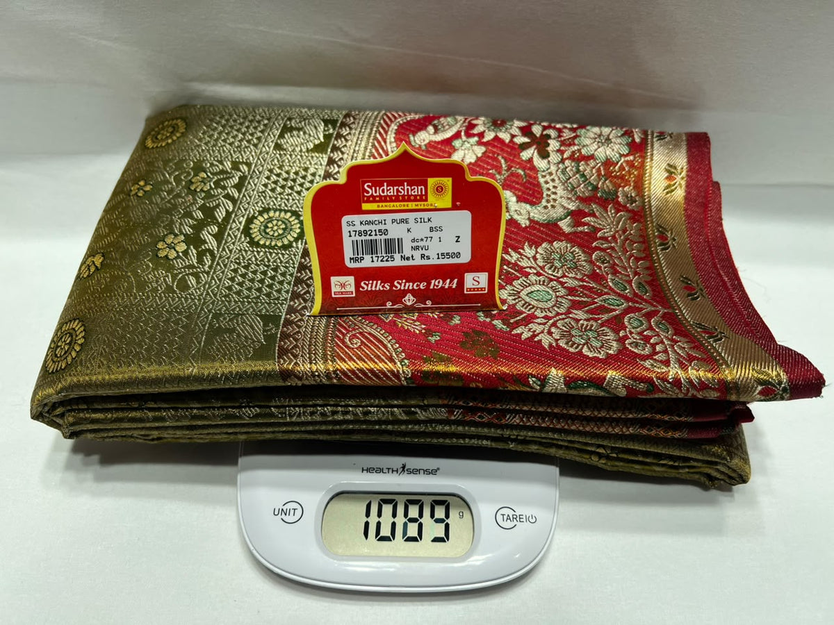 Pure Kanchipuram Silk Saree