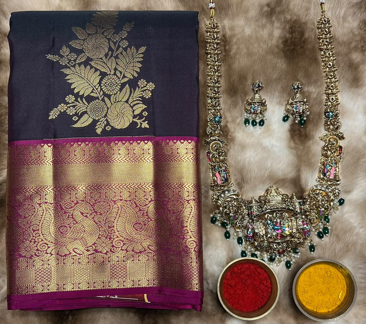 Pure Kanchipuram Silk Saree