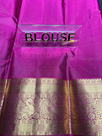 Pure Kanchipuram Silk Saree