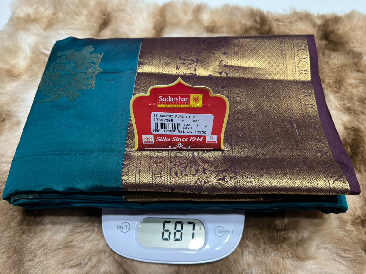 Pure Kanchipuram Silk Saree