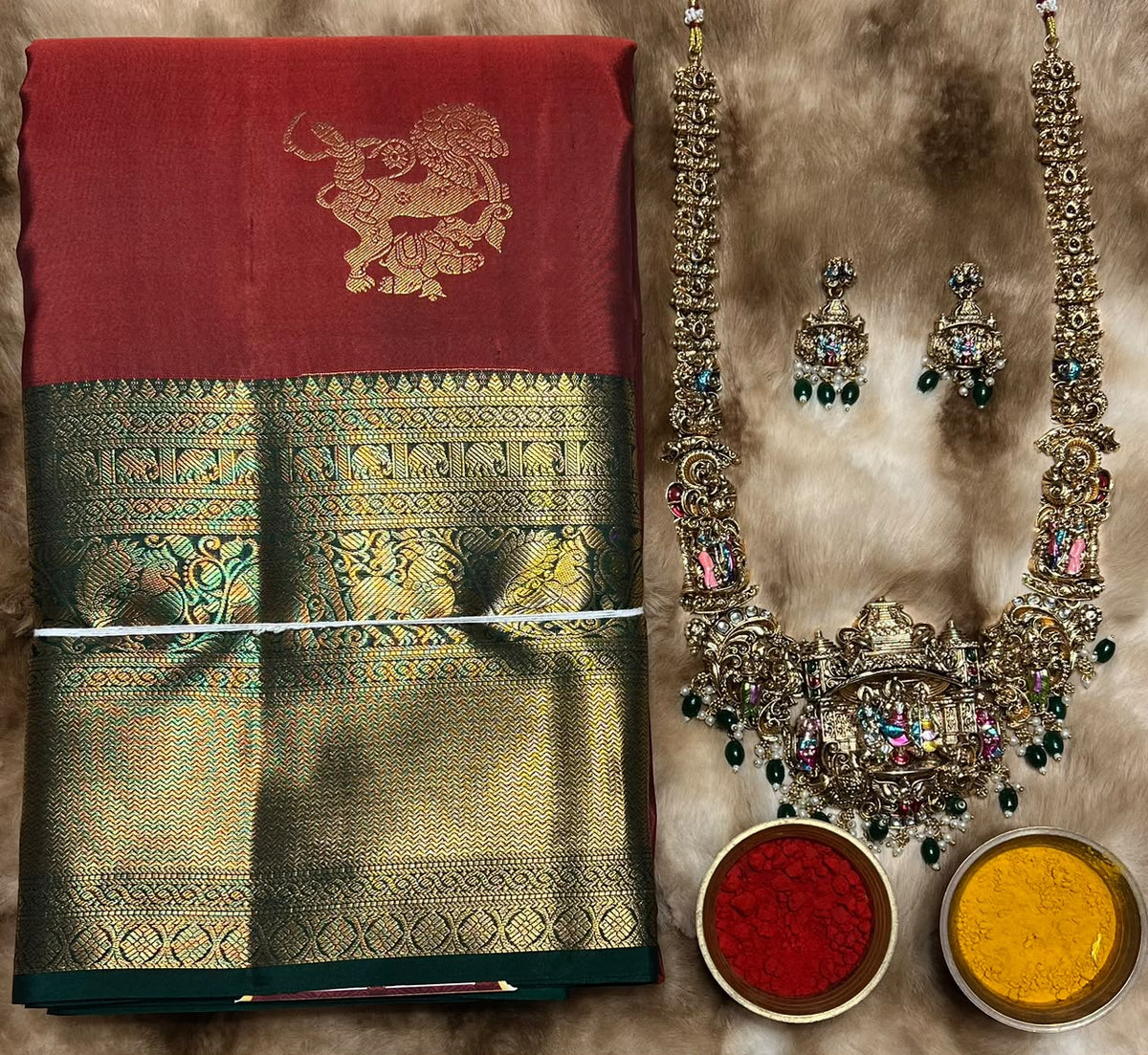 Pure Kanchipuram Silk Saree