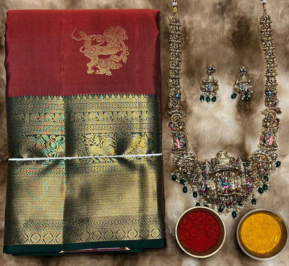 Pure Kanchipuram Silk Saree