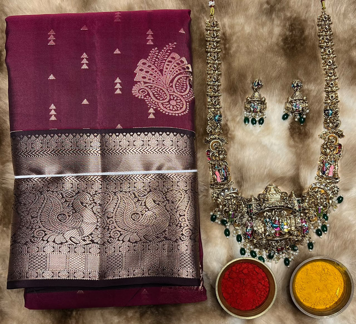 Pure Kanchipuram Silk Saree