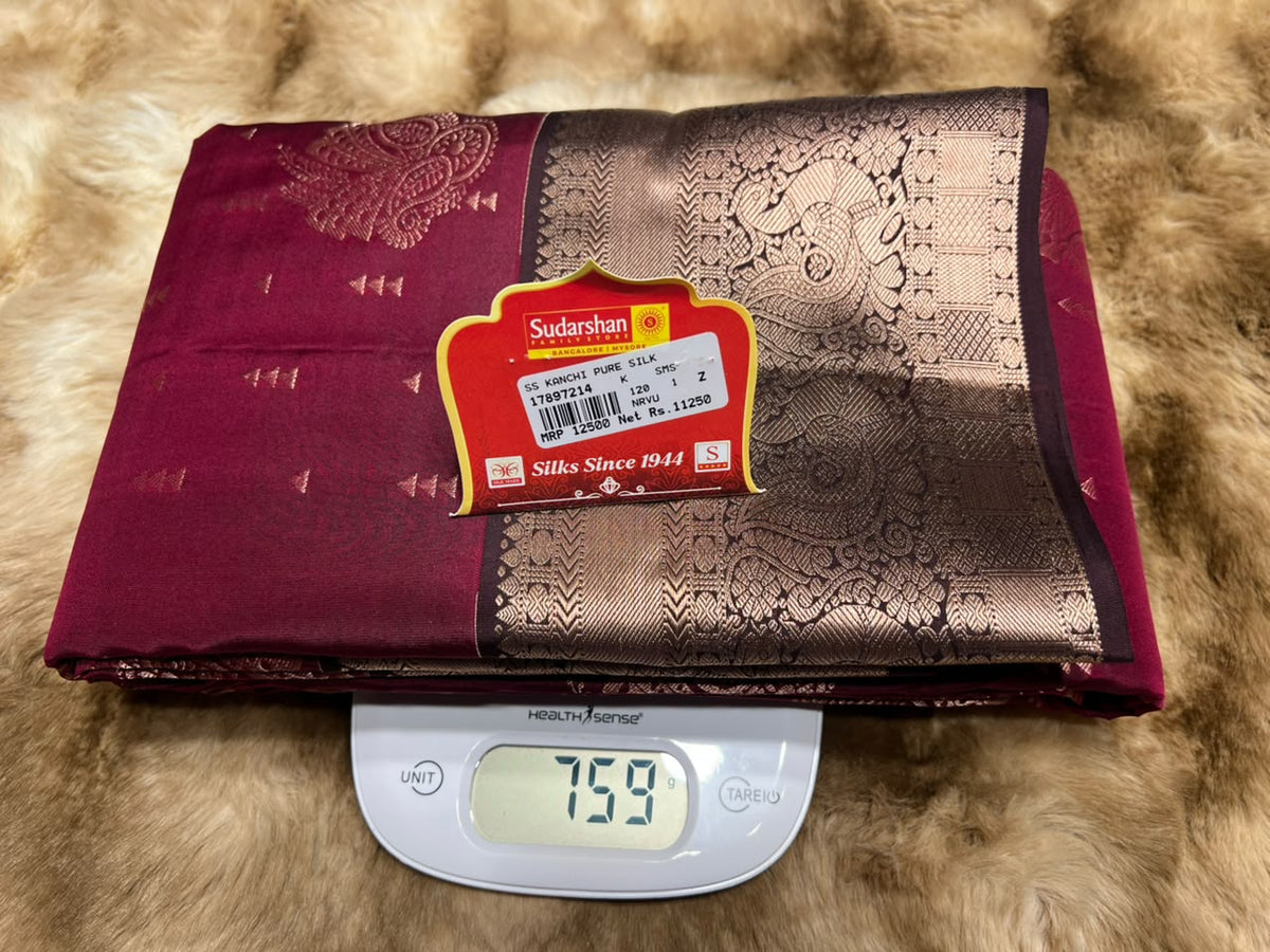 Pure Kanchipuram Silk Saree