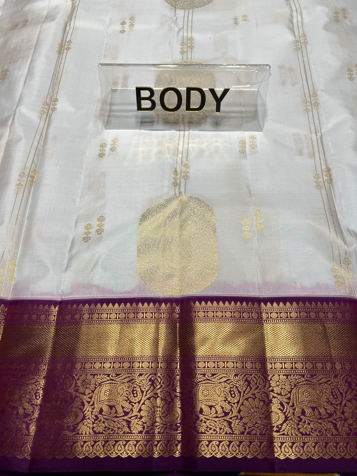 Pure Kanchipuram Silk Saree
