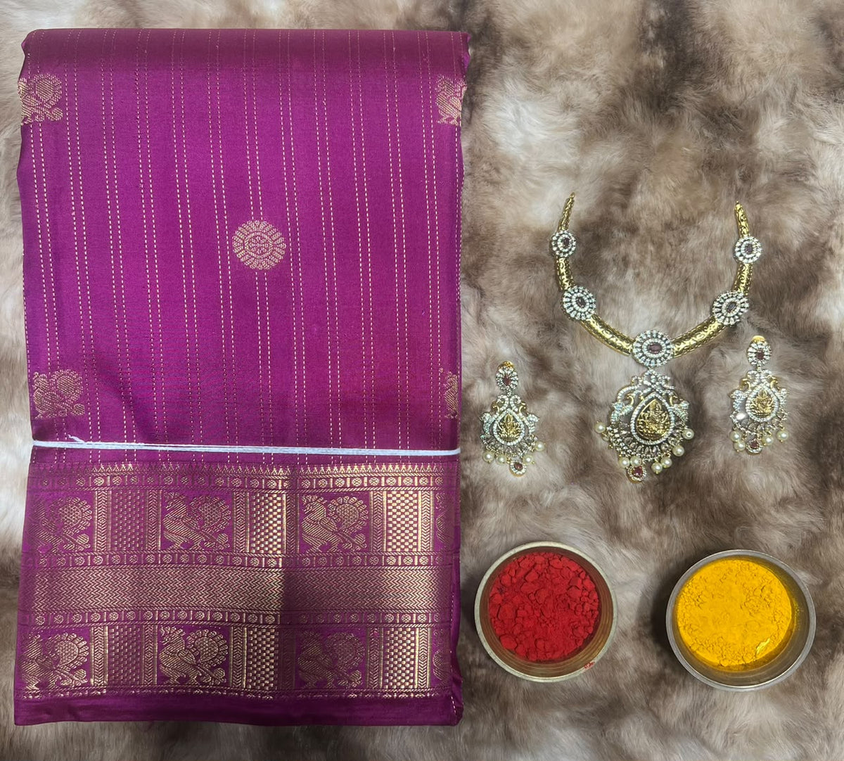 Pure Kanchipuram Silk Saree