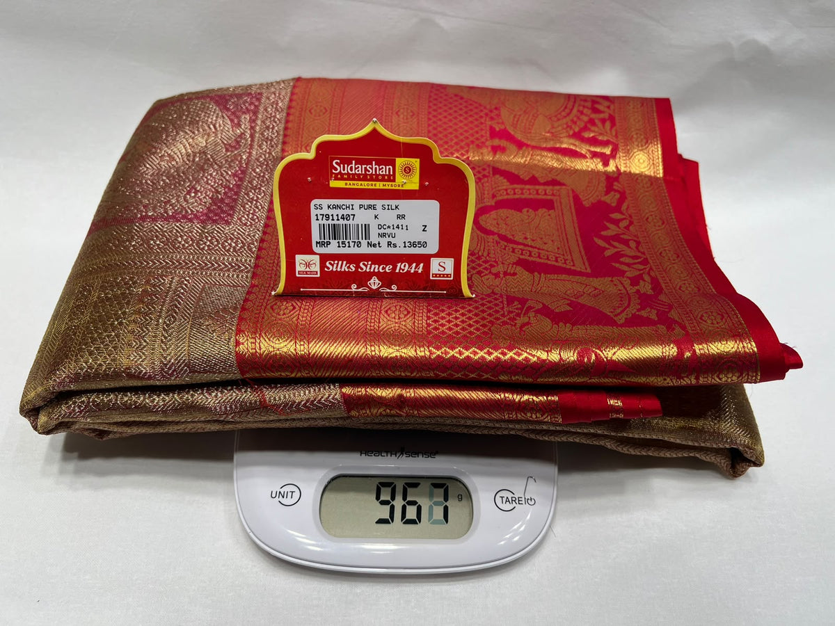 Pure Kanchipuram Silk Saree