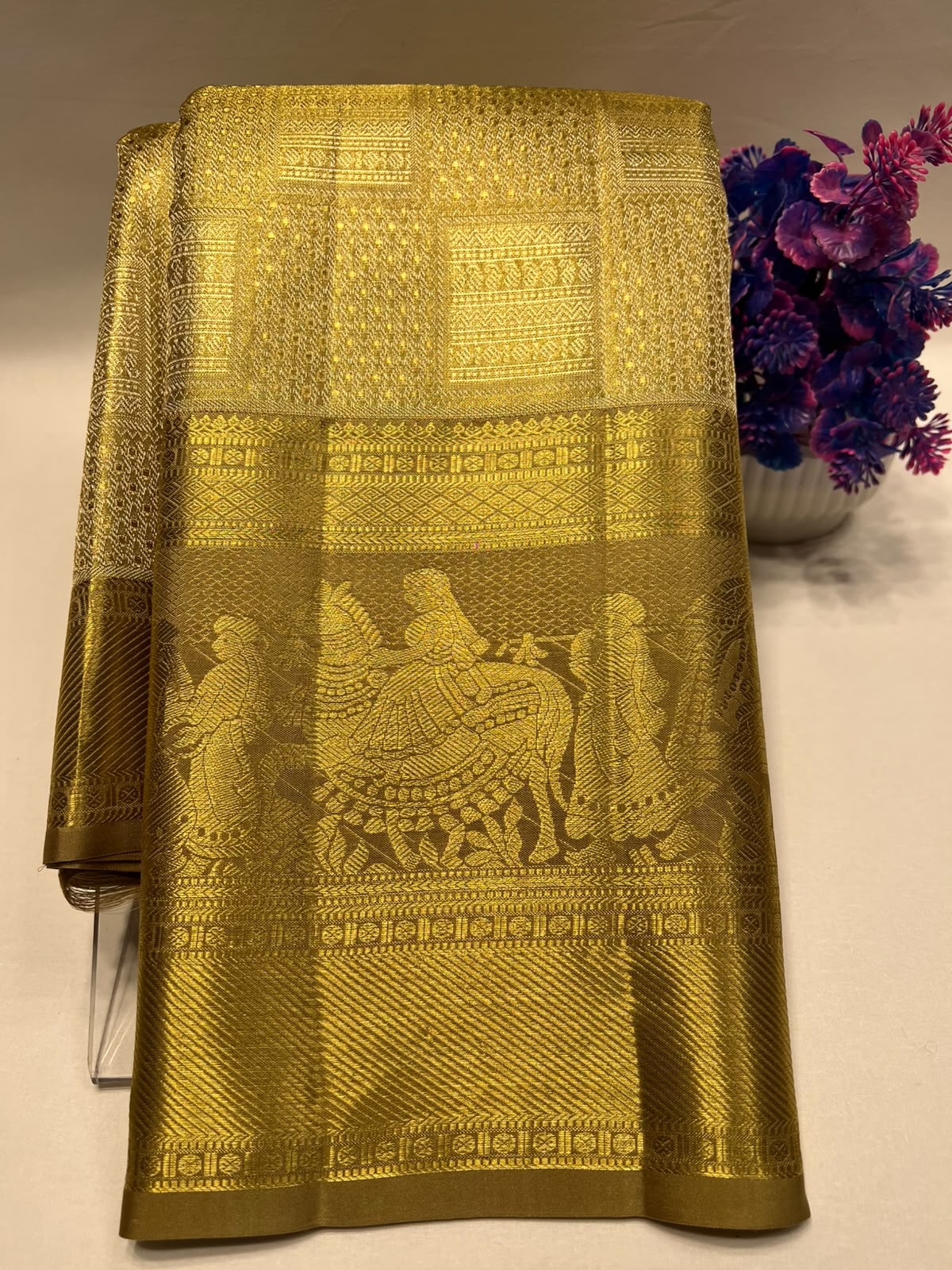 Pure Kanchipuram Silk Saree